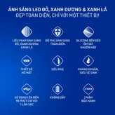 Mặt nạ LED FAQ 201 nhìn nghiêng